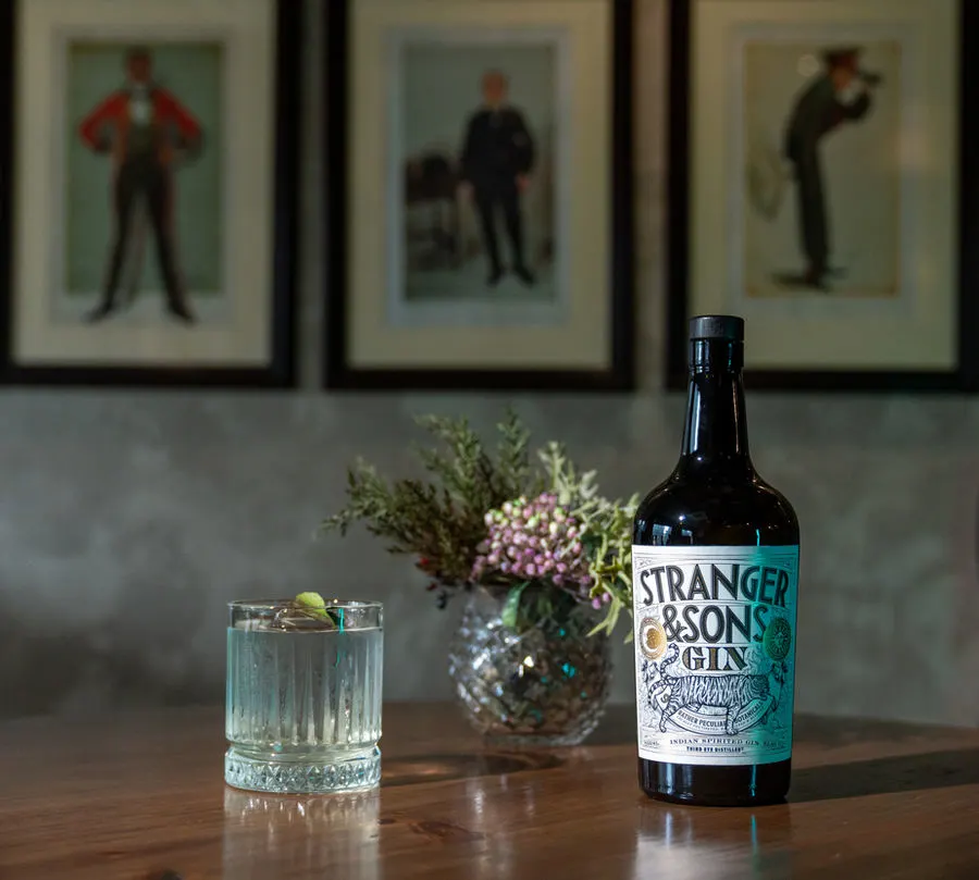 Stranger & Sons gin with a cocktail